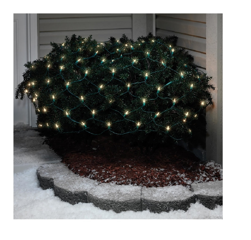 Celebrations 44545-71 StayLit LED Mini Net Christmas Light Set