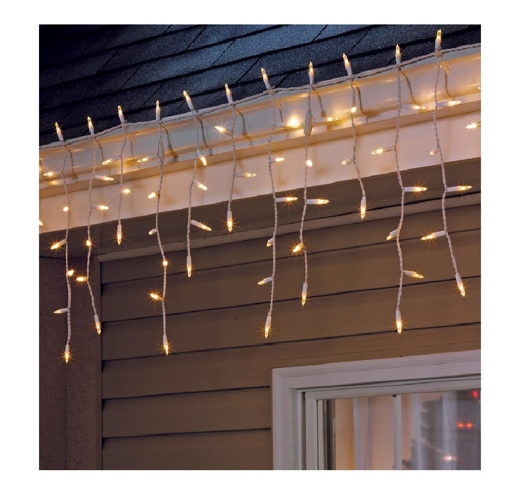 Celebrations 44535-71 StayLit ICICLE Christmas LED Mini Light Set