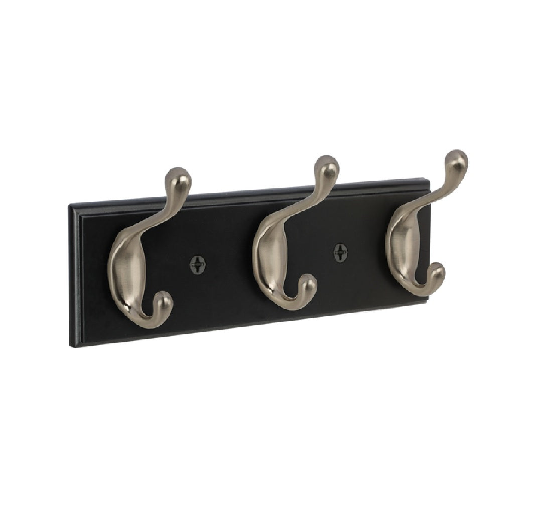 Bulldog Hardware 2005895 Scroll Coat/Hat Hook, Black