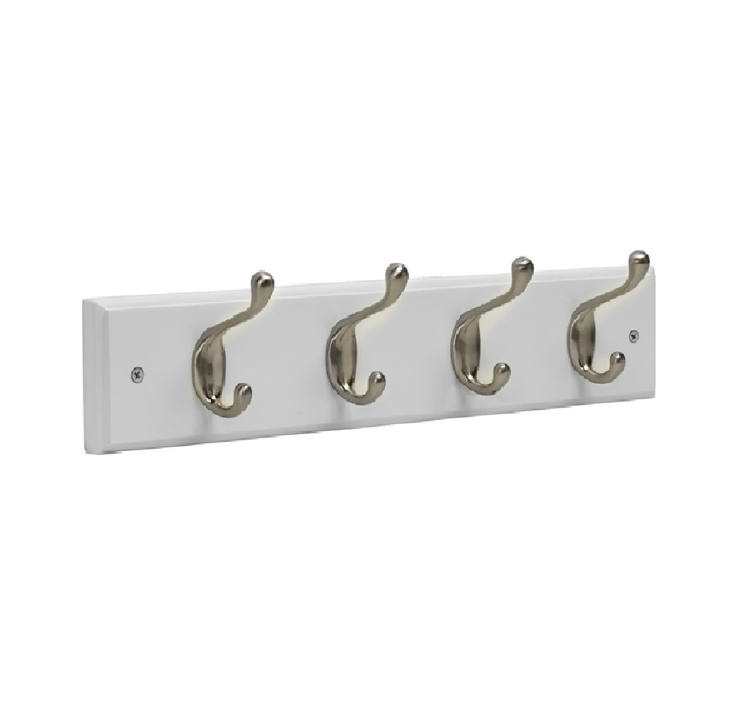 Bulldog Hardware 2005893 Scroll Coat/Hat Hook, White