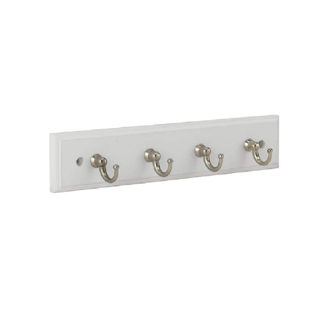 Bulldog Hardware 2005646 Traditional Key Rack, White