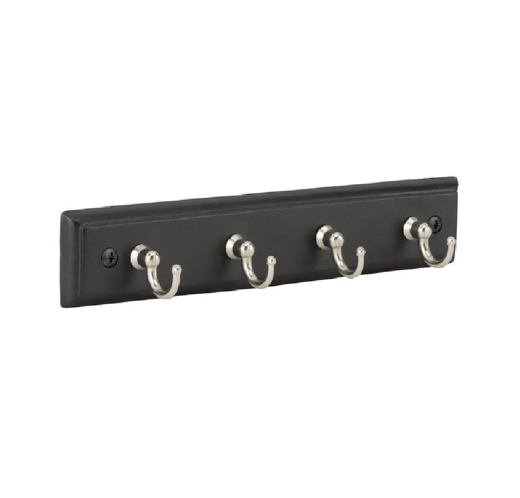 Bulldog Hardware 2005647 Traditional Key Rack, Black