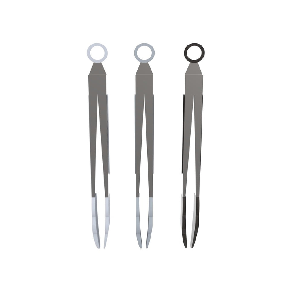 Core Kitchen AC29914 Mini Locking Tong Set, Silver