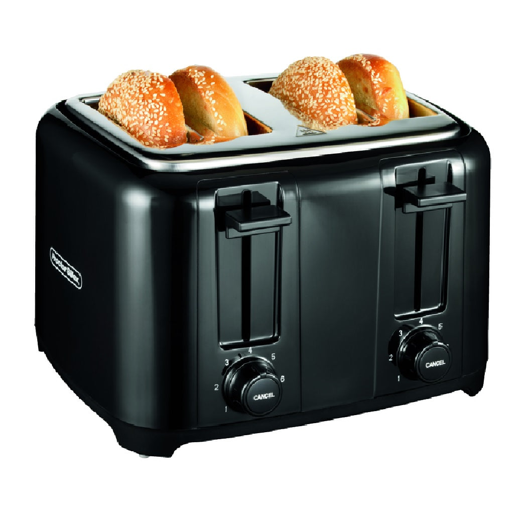 Proctor Silex 24215PS 4 Slot Toaster, Black