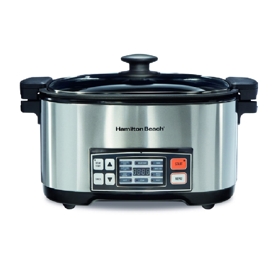 Hamilton Beach 33065 Programmable Multi-Cooker, Silver