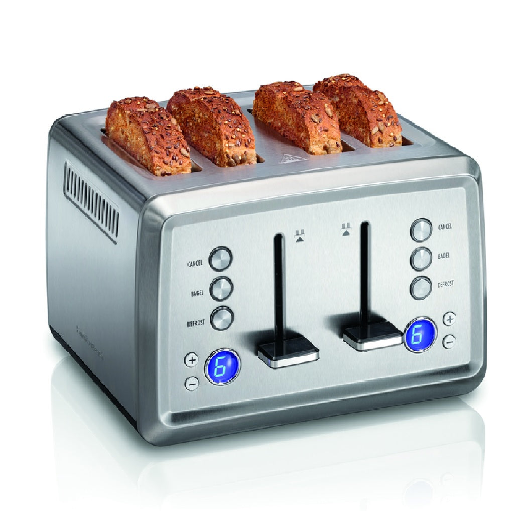 Hamilton Beach 24796 4 Slot Toaster, Silver