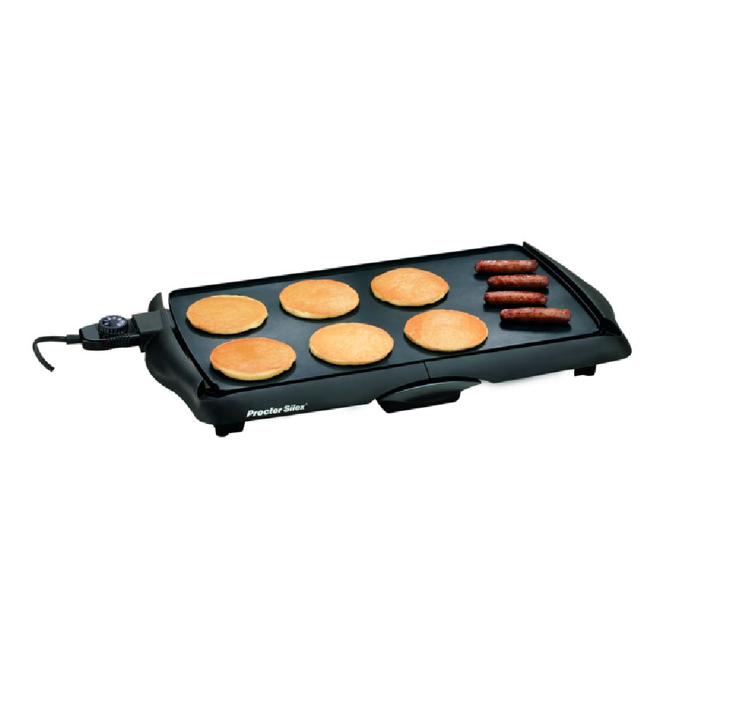 Proctor Silex 38513P Nonstick Surface Electric Griddle, Plastic