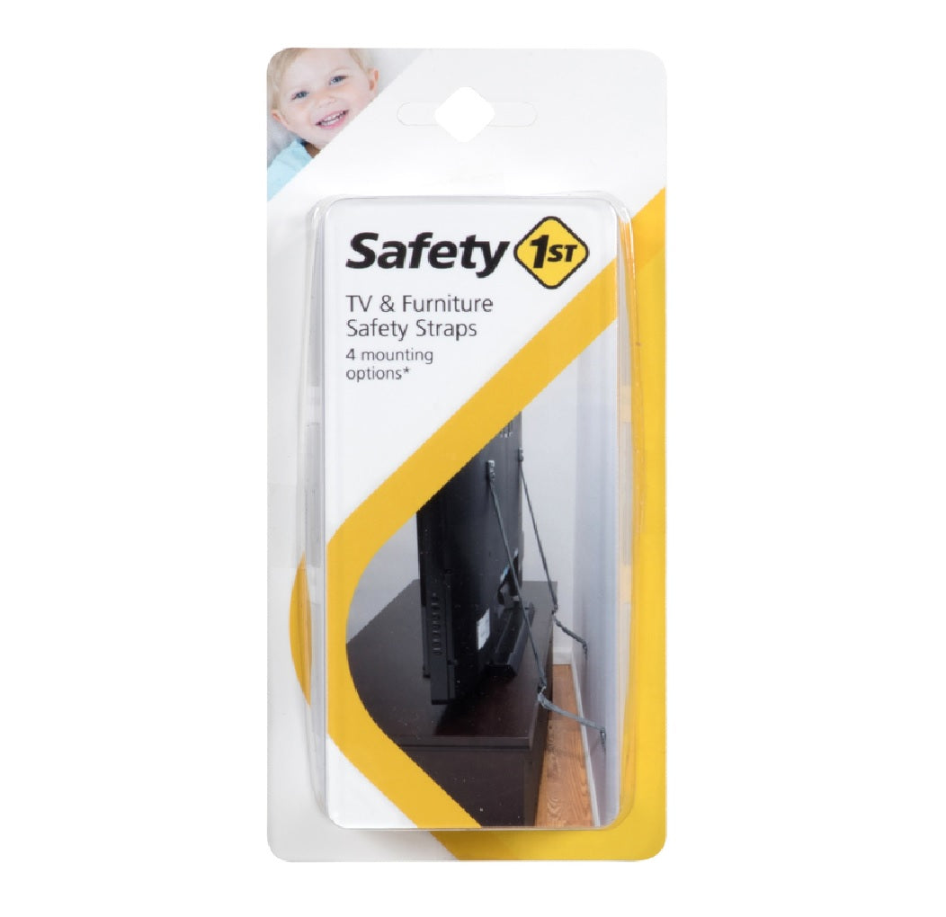 Safety 1st HS304 Carded Furniture Strap, Black