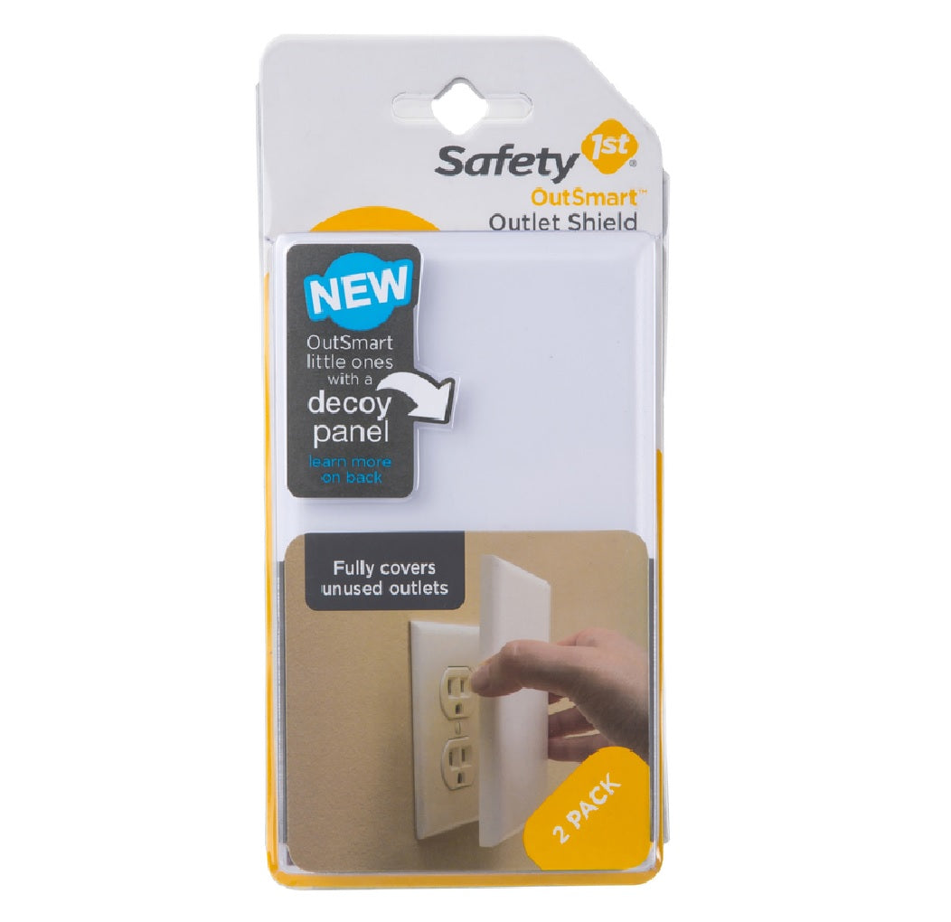Safety 1st HS275 OutSmart Outlet Shield, Plastic