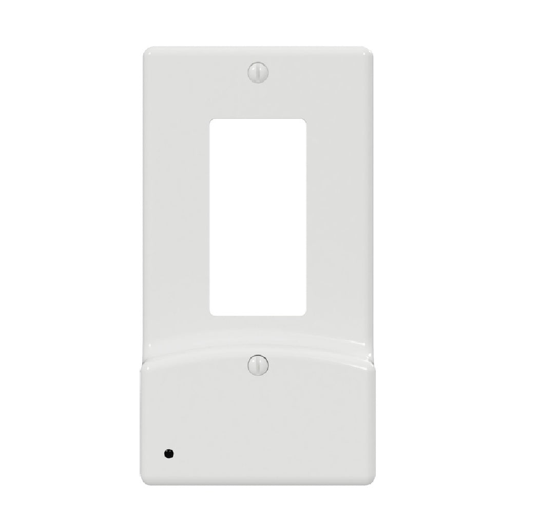 Westek LCR-UDDO-W LumiCover Rocker USB Nightlight Wall Plate
