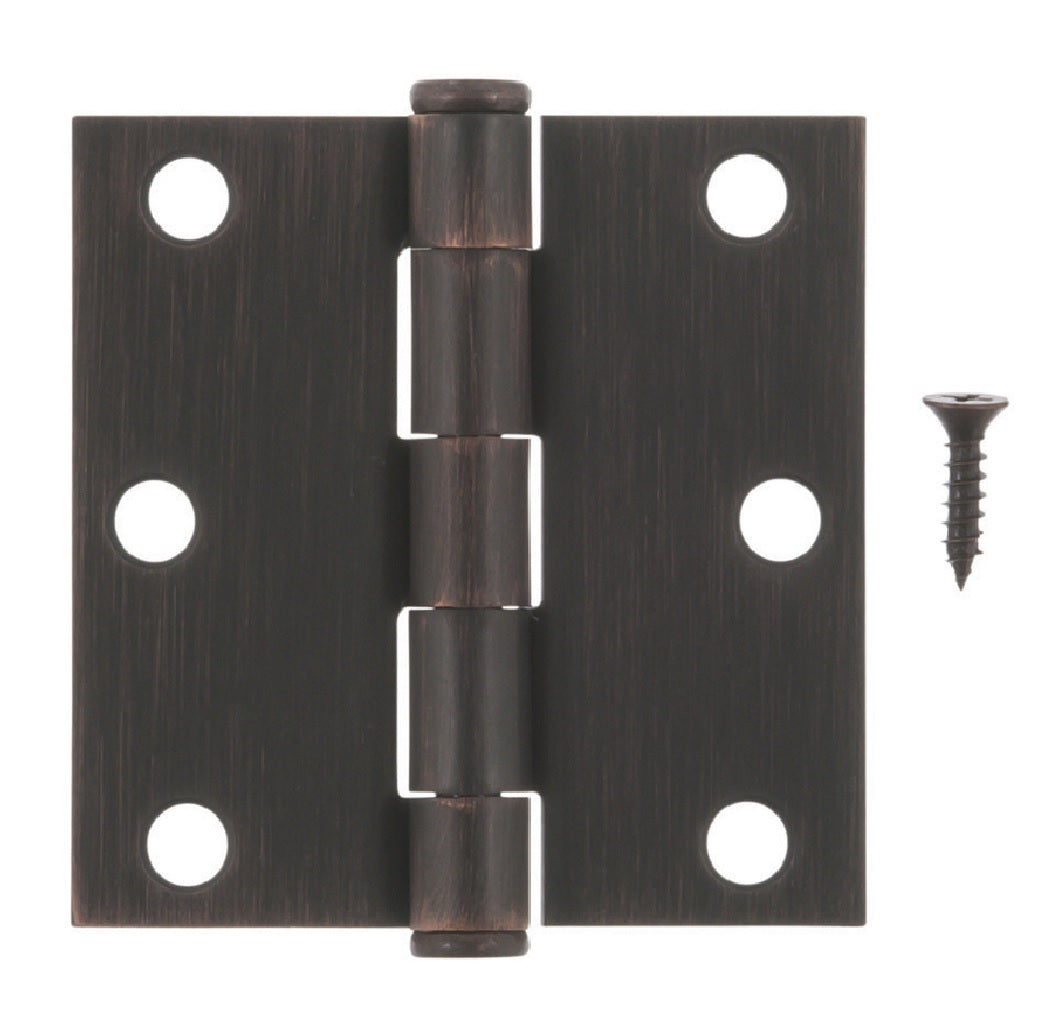 Hampton 01-3550-066 Residential Door Hinge, Oil Rubbed Bronze