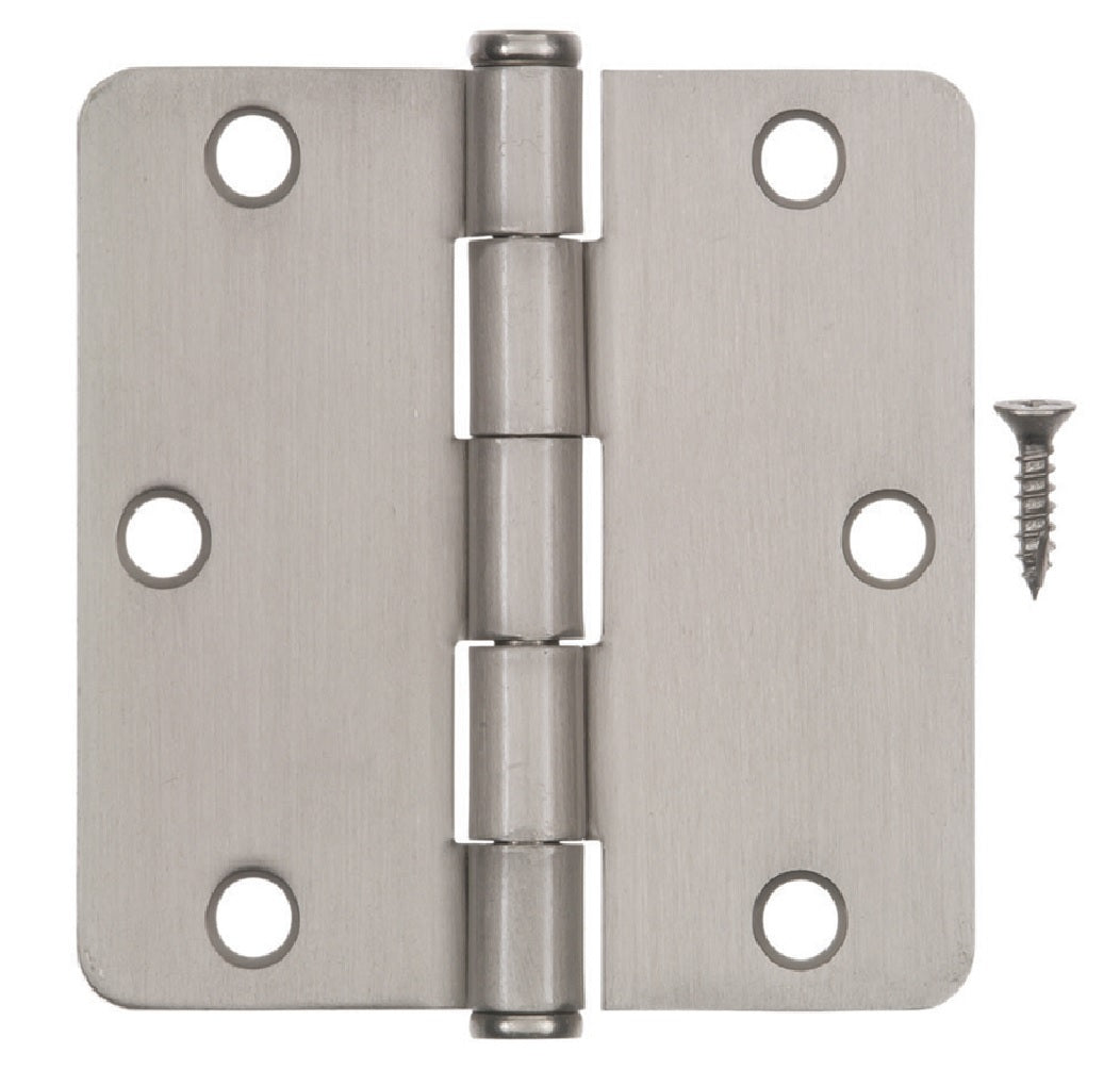 Hampton 01-3550-194 Residential Door Hinge, Satin Nickel