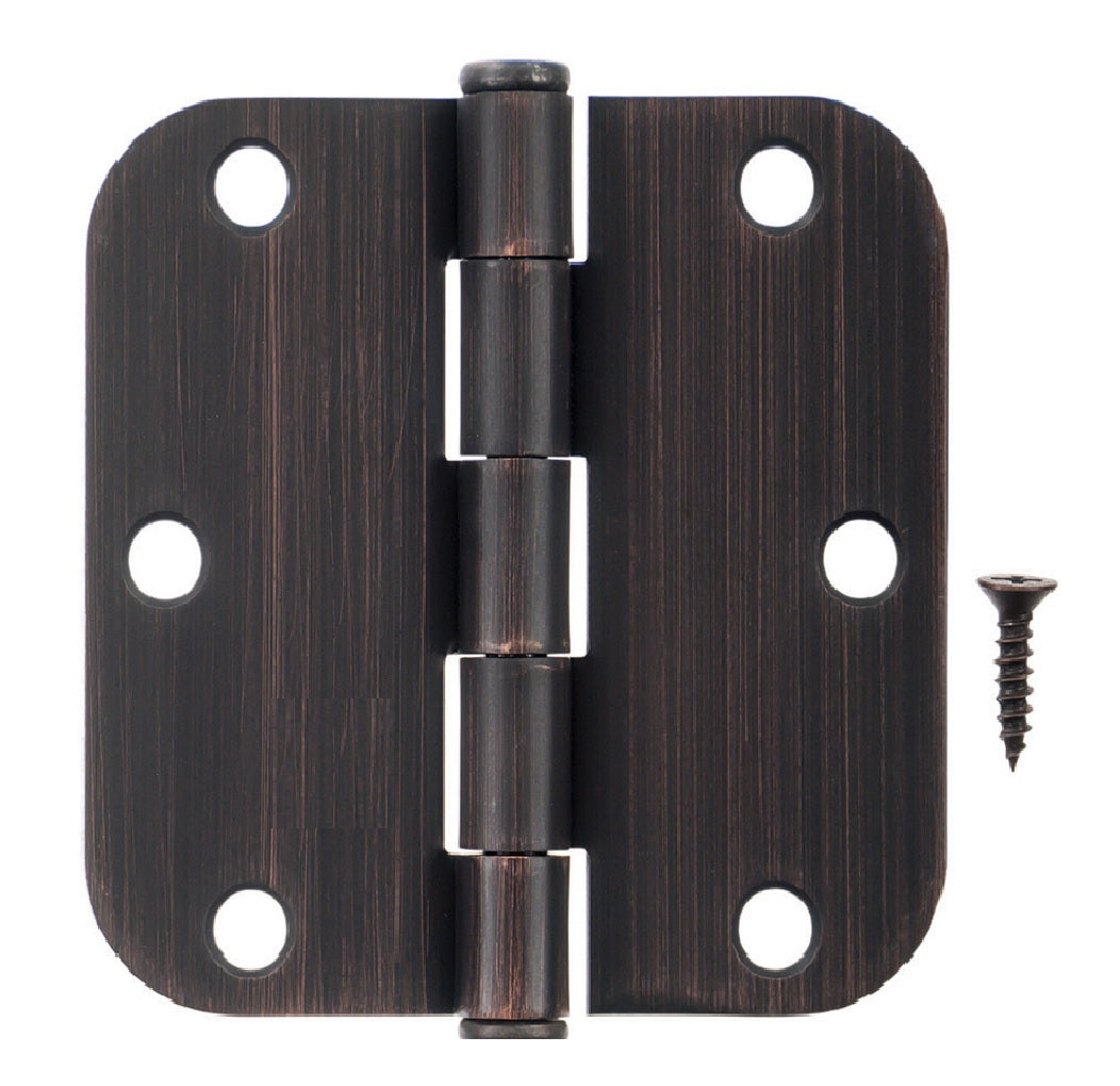 Hampton 01-3550-198 Residential Door Hinge, Oil Rubbed Bronze