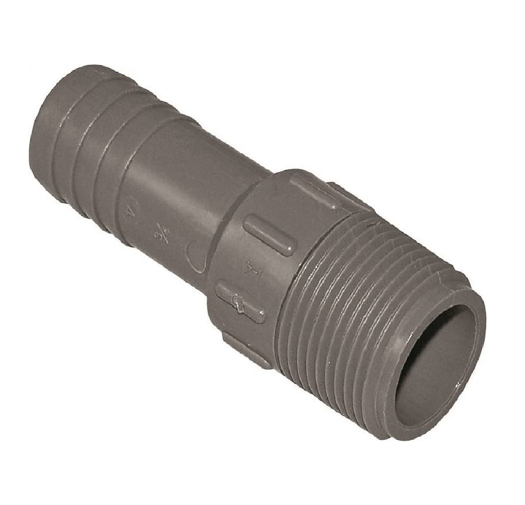 Genova UPPA-07 Male Insert Adapter, Polypropylene