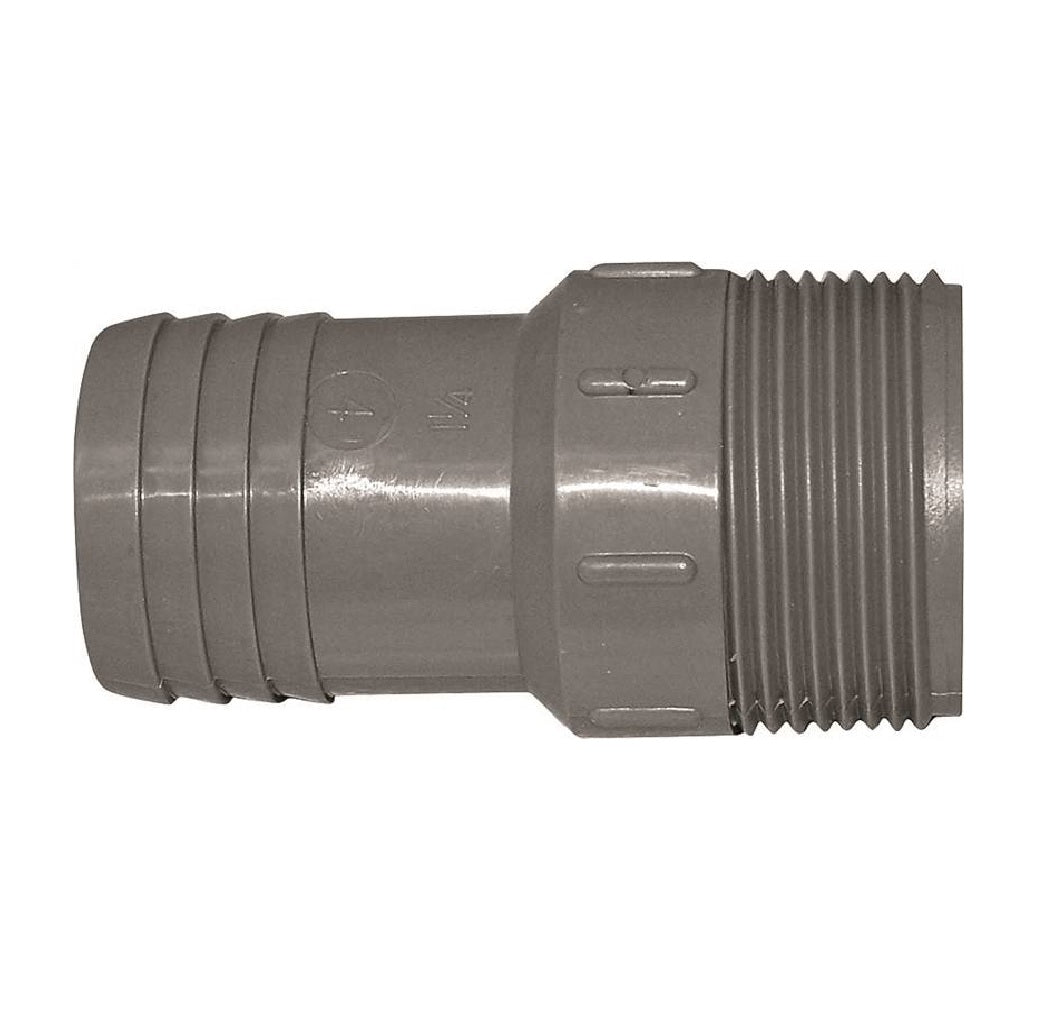 Genova UPPA-12 Male Insert Adapter, Polypropylene