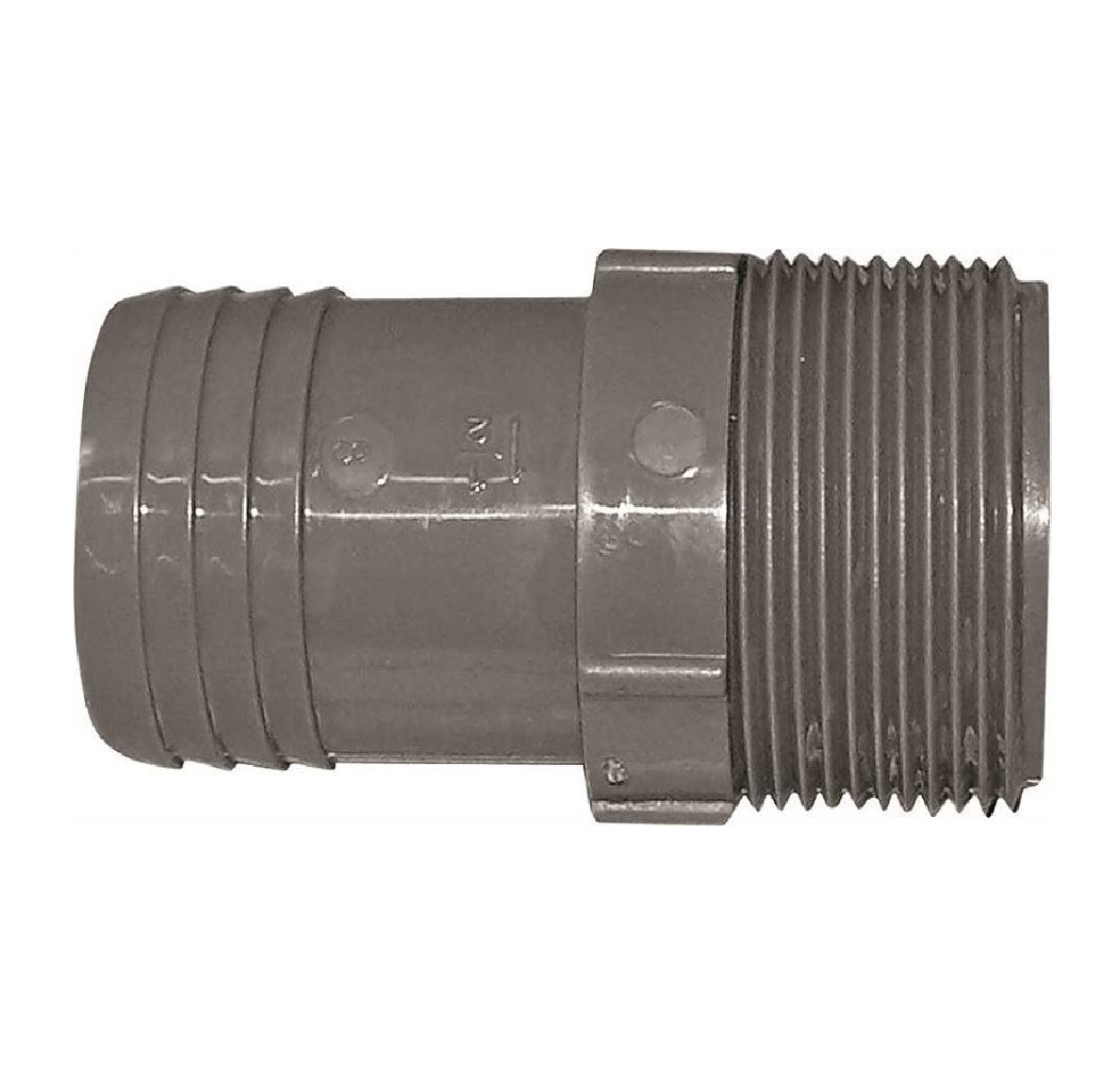 Genova UPPA-15 Male Insert Adapter, Polypropylene