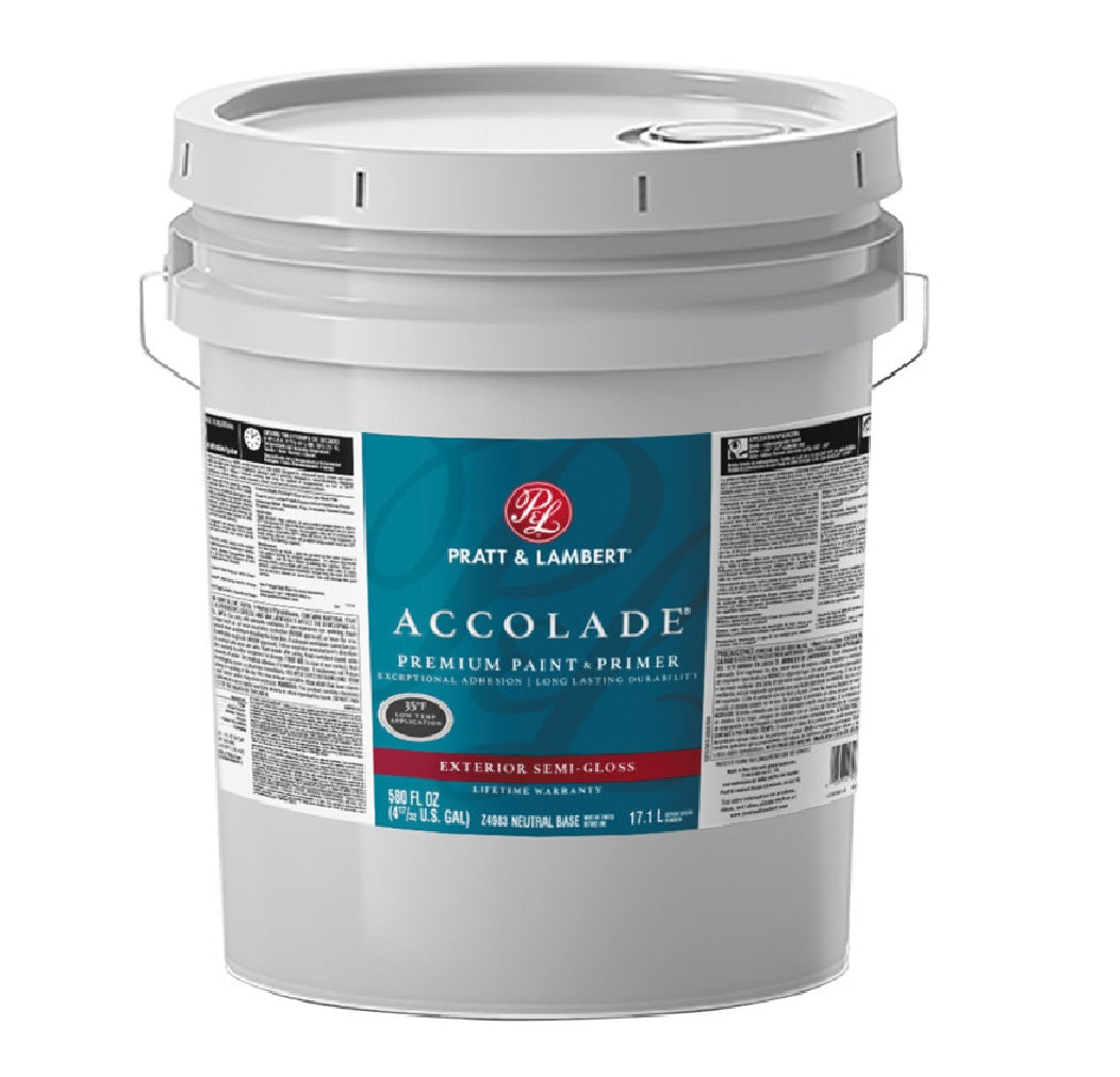 Pratt & Lambert Accolade Exterior Premium Paint & Primer, 5 Gallon