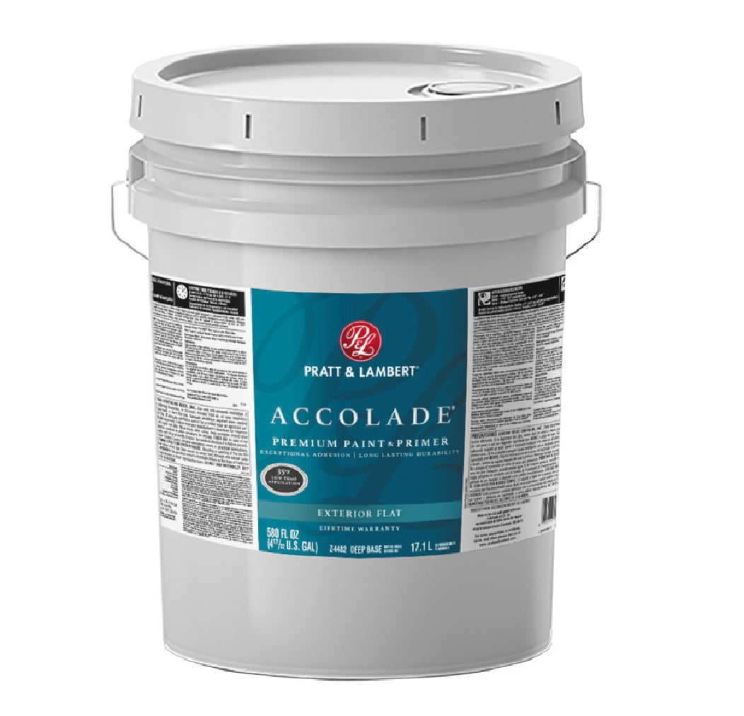 Accolade 0000Z4482-20 Acrylic Paint & Primer Flat Exterior Paint