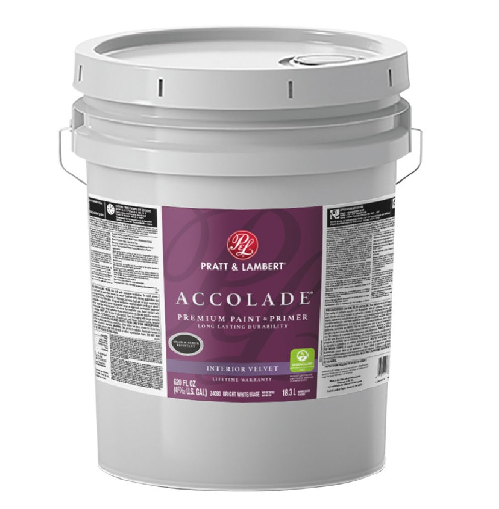 Pratt & Lambert 0000Z4080-20 Accolade Interior Premium Paint & Primer, 5 Gallon