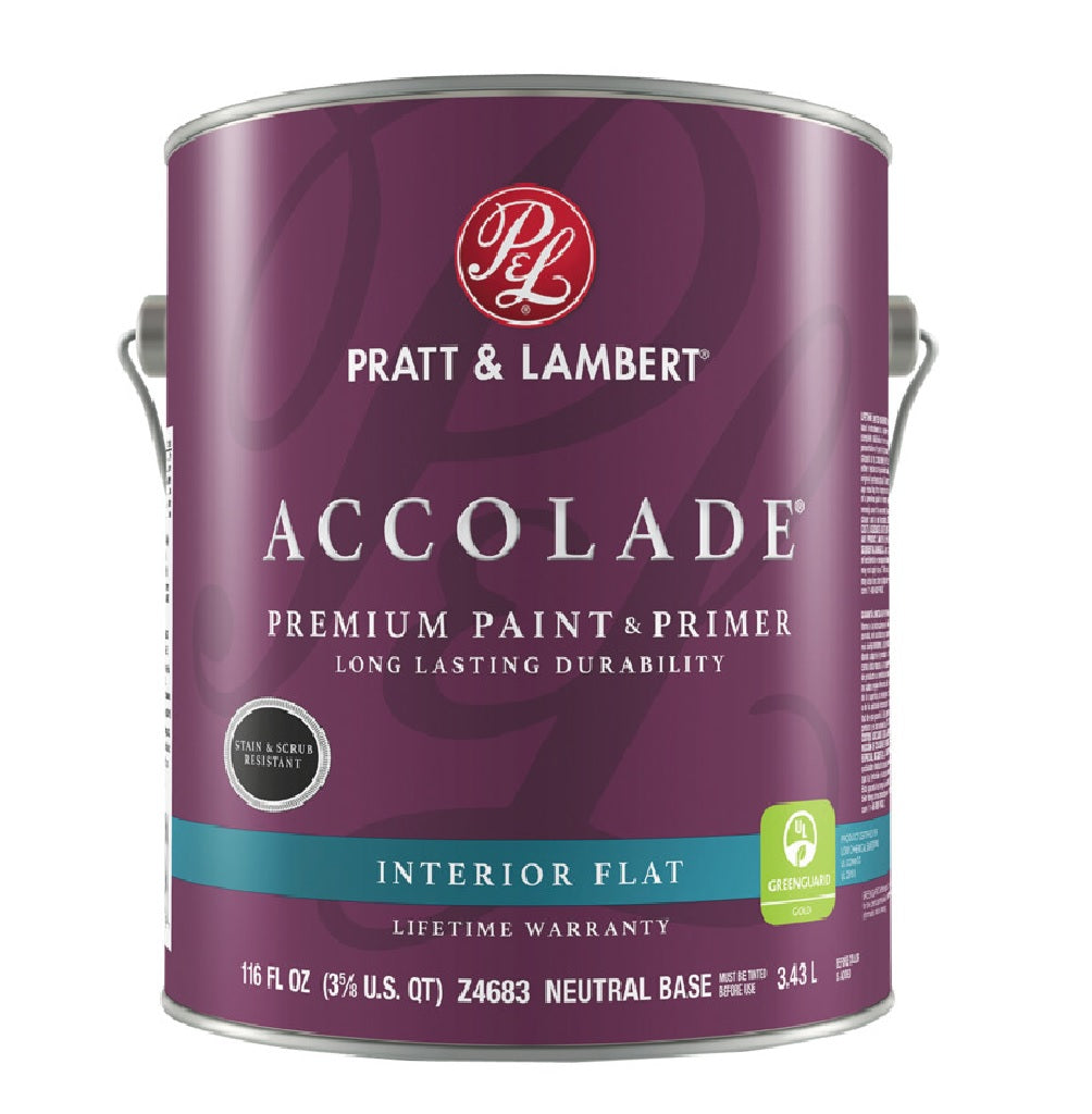 Accolade 0000Z4683-16 Flat Latex Interior Paint, 1 Gal.