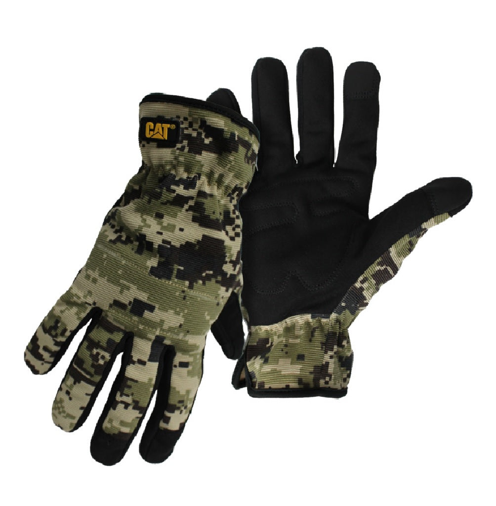 Cat CAT012270X Digital Camo Padded Palm Utility Gloves