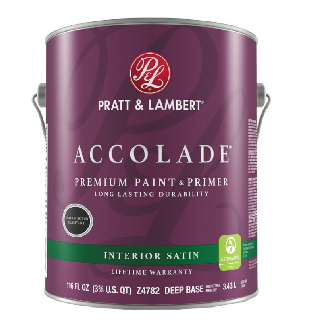 Accolade 0000Z4782-16 Satin Latex Interior Paint, 1 Gal.