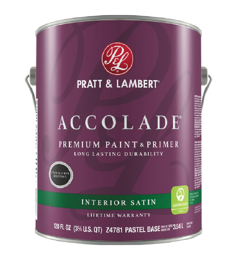 Pratt & Lambert 0000Z4781-16 Accolade Premium Paint and Primer, 120 Oz