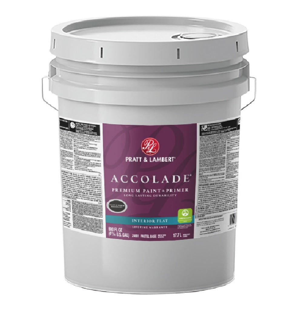 Accolade 0000Z4681-20 Flat Latex Interior Paint, 5 Gal.