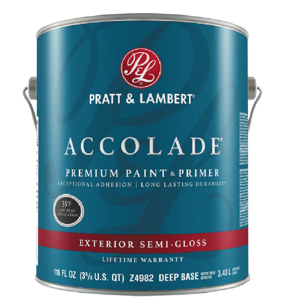 Accolade 0000Z4982-16 Semi-Gloss Latex Exterior Paint, 1 Gal.