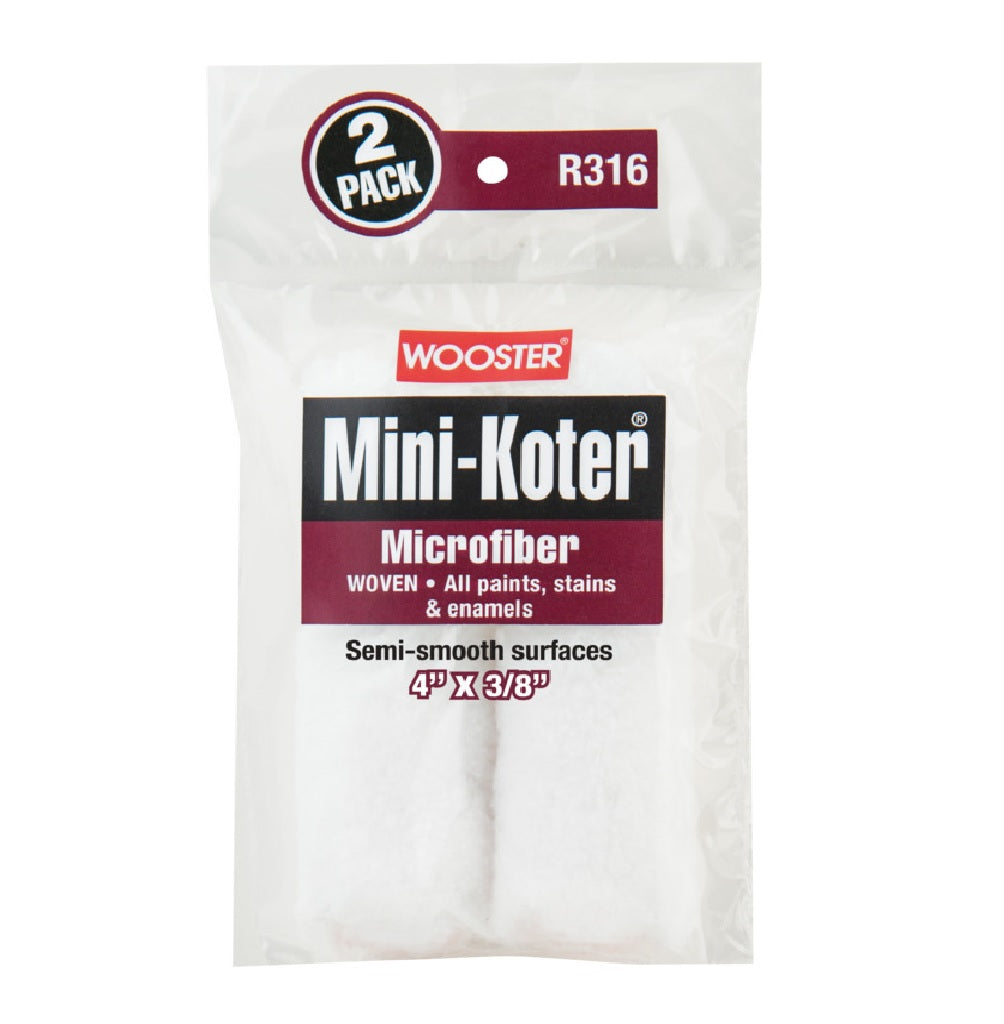 Wooster R316-4 Micro-Fiber Paint Roller, 4 Inch