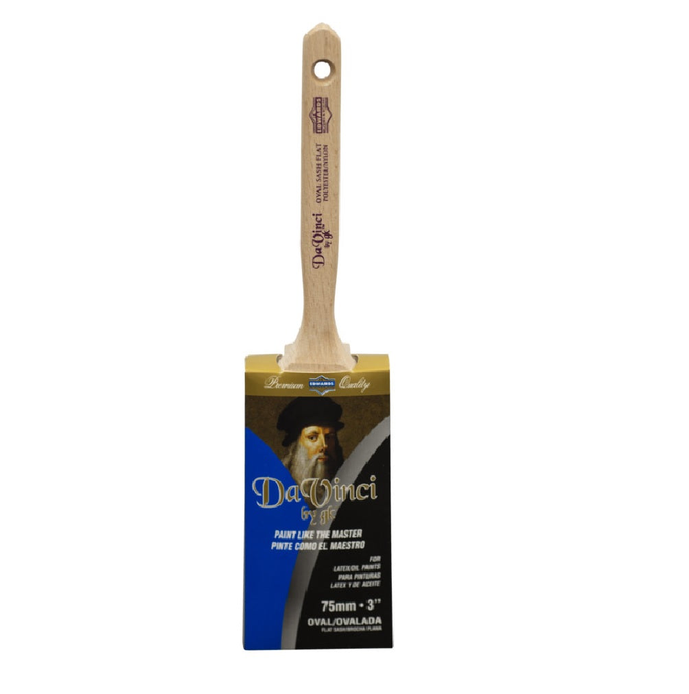 Linzer 1155230-0300 Flat Sash Paint Brush, 3 Inch