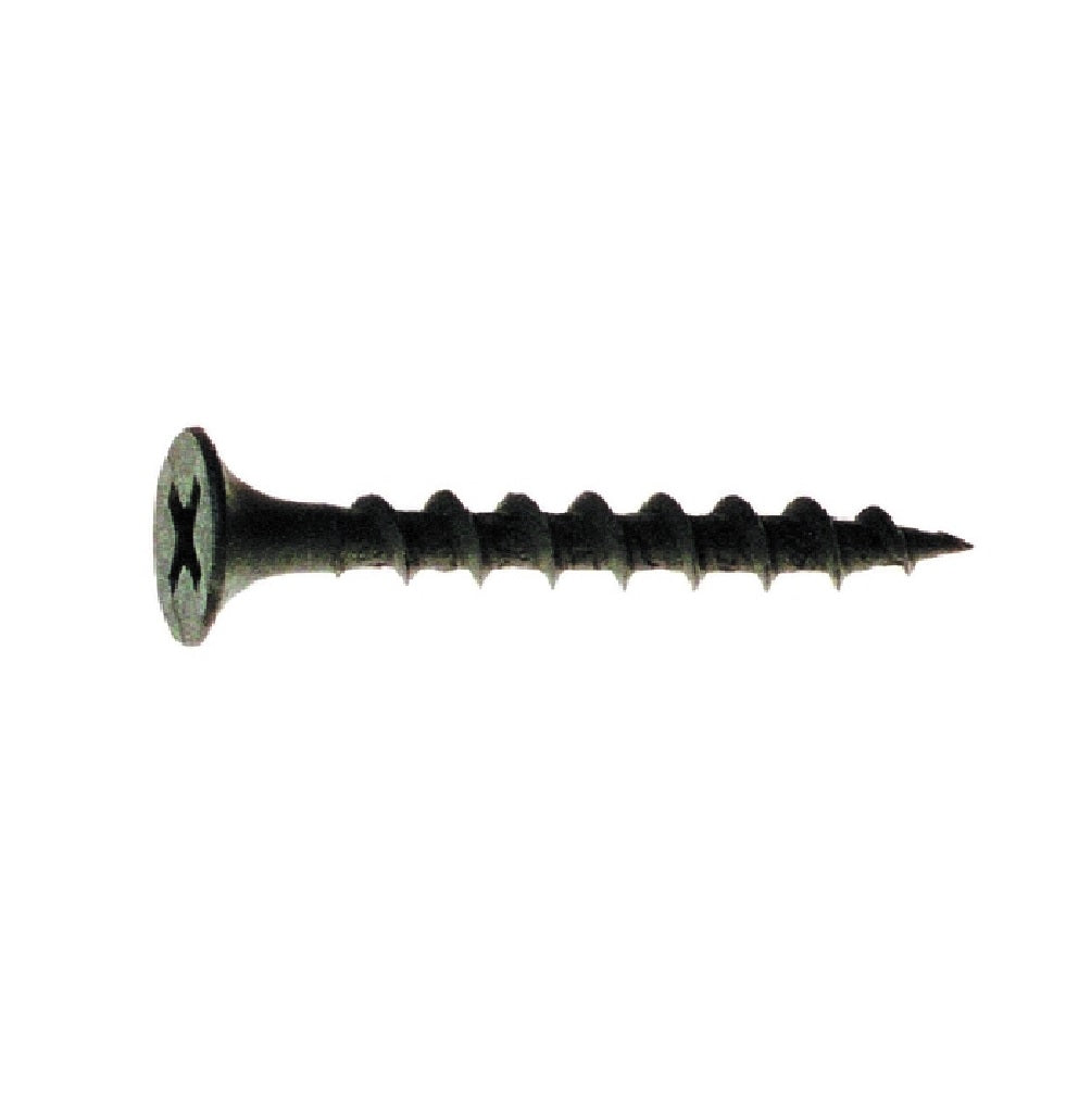 Grip-Rite 2CDWS35M Phillips Drywall Screws, Phosphate