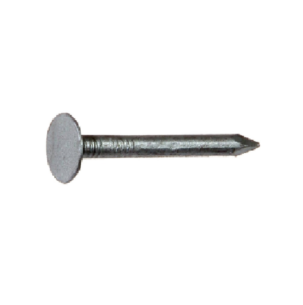 Grip-Rite 112ASDG1 Flat Head Siding Nail, Aluminum