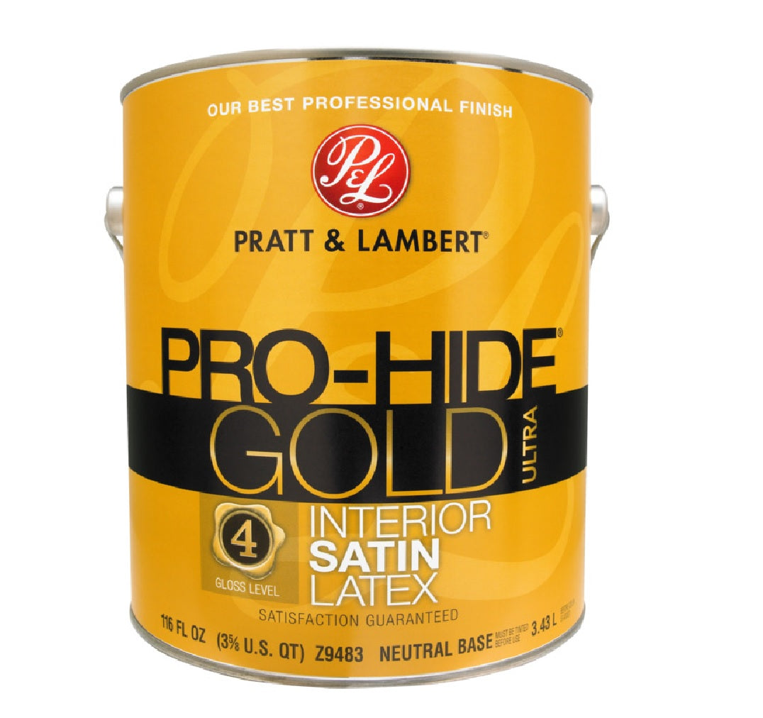 Pratt & Lambert 0000Z9483-16 Pro-Hide Gold Ultra Interior Paint, 1 Gallon
