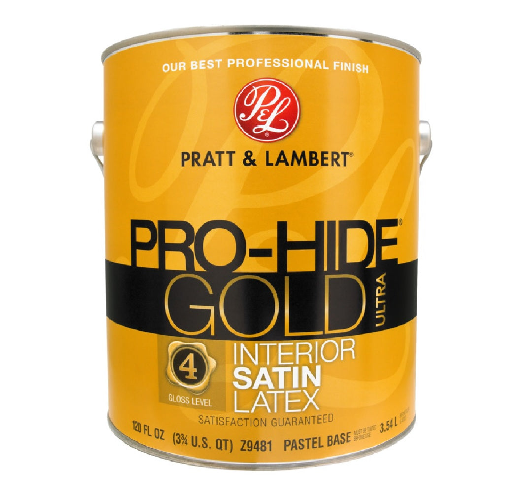 Pratt & Lambert 0000Z9481-16 Pro-Hide Gold Ultra Interior Paint, 1 Gallon