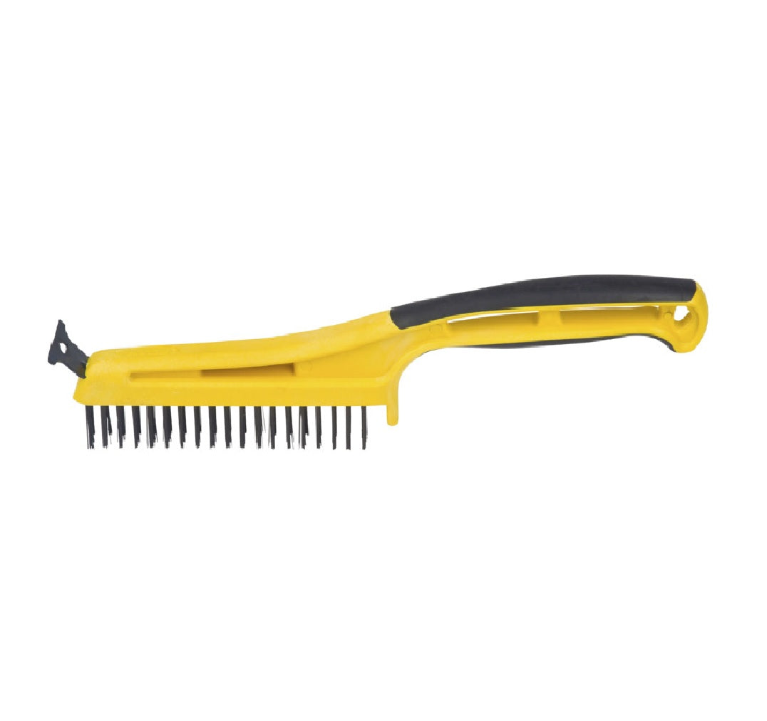 Hyde 46806 Stiff Wire Stripping Brush With Scraper