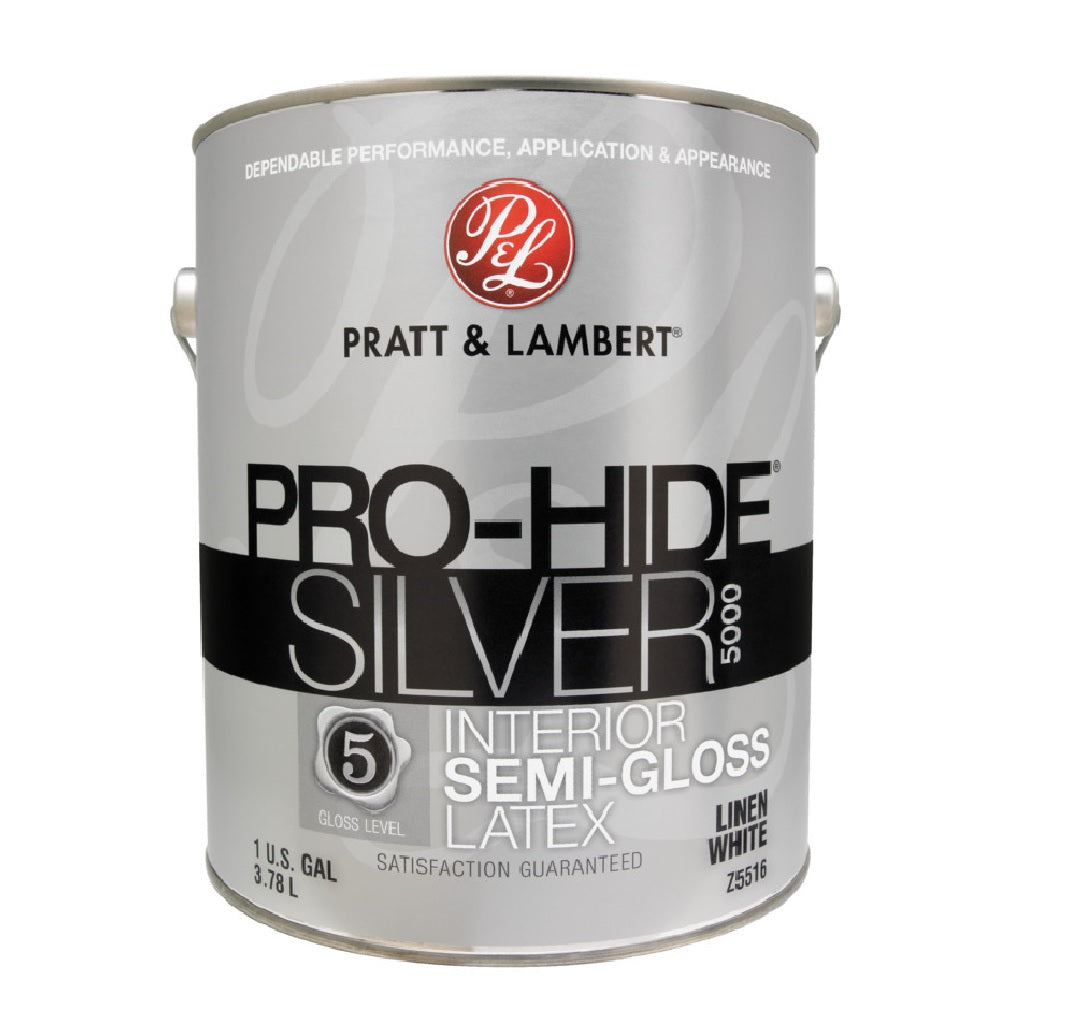 Pro-Hide 0000Z5516-16 Silver Semi-Gloss Latex Interior Paint