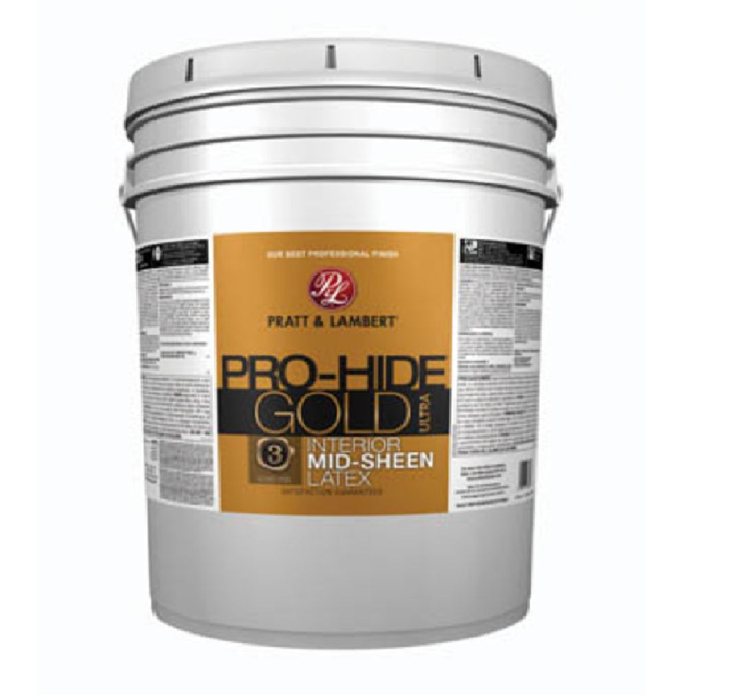 Pratt & Lambert 0000Z9580-20 Pro-Hide Gold Ultra Interior Paint, 5 Gallon