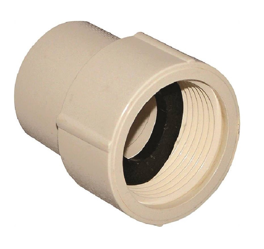 Genova T00057C 1 Inch Slip Adapter, CPVC