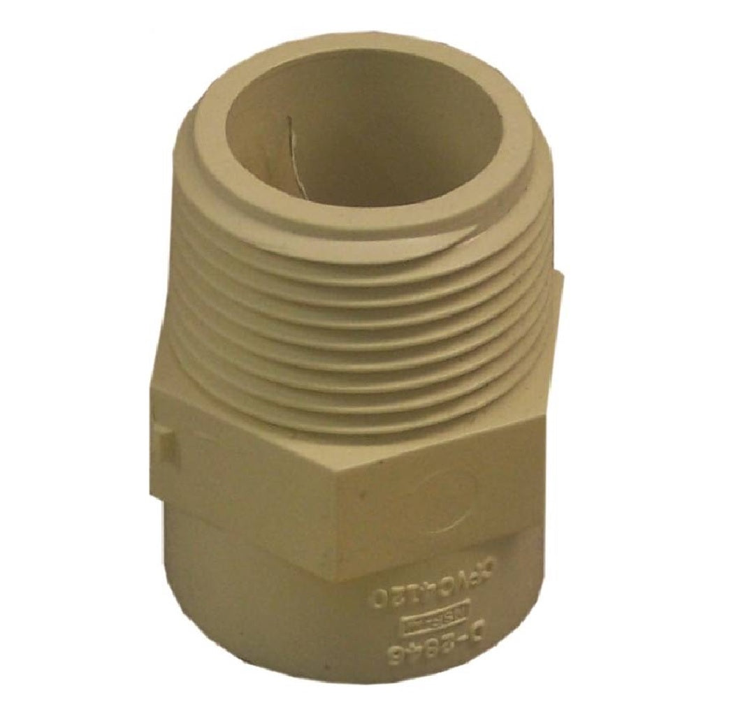 Genova T00075C Male Adapter, CPVC