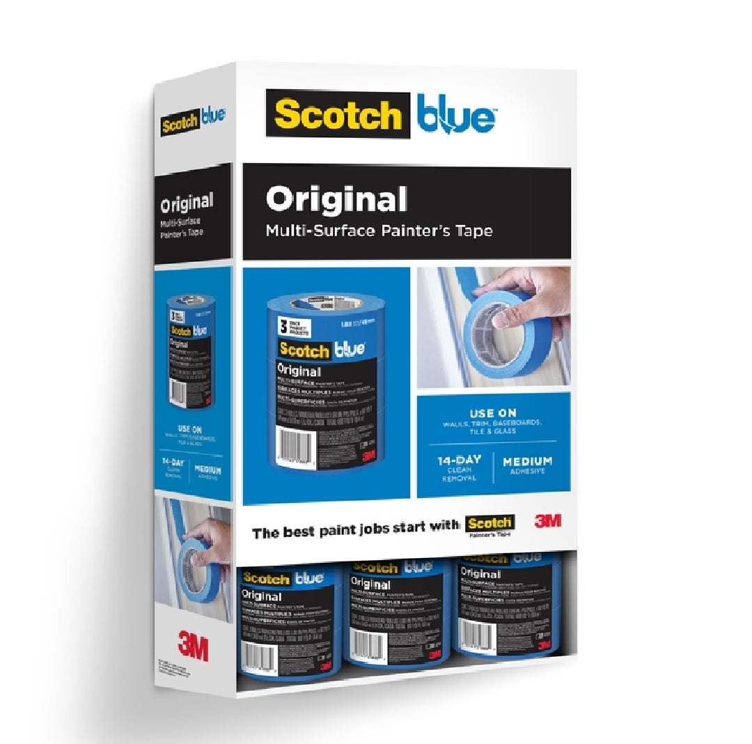 3M ACE-2090-3PK-D ScotchBlue Medium Strength Painter's Tape