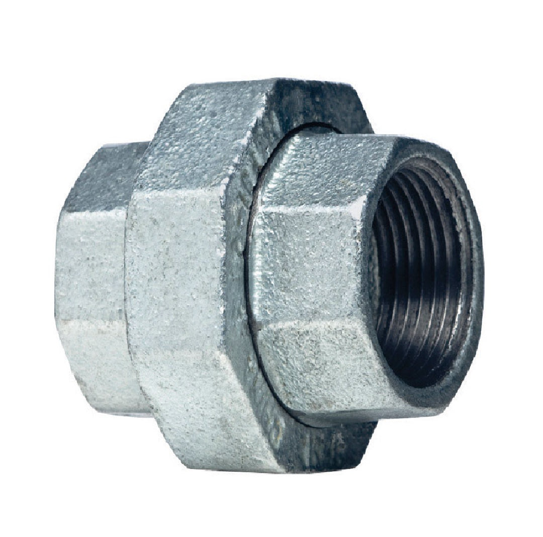 Mueller 511-709BC Galvanized Union, Malleable Iron