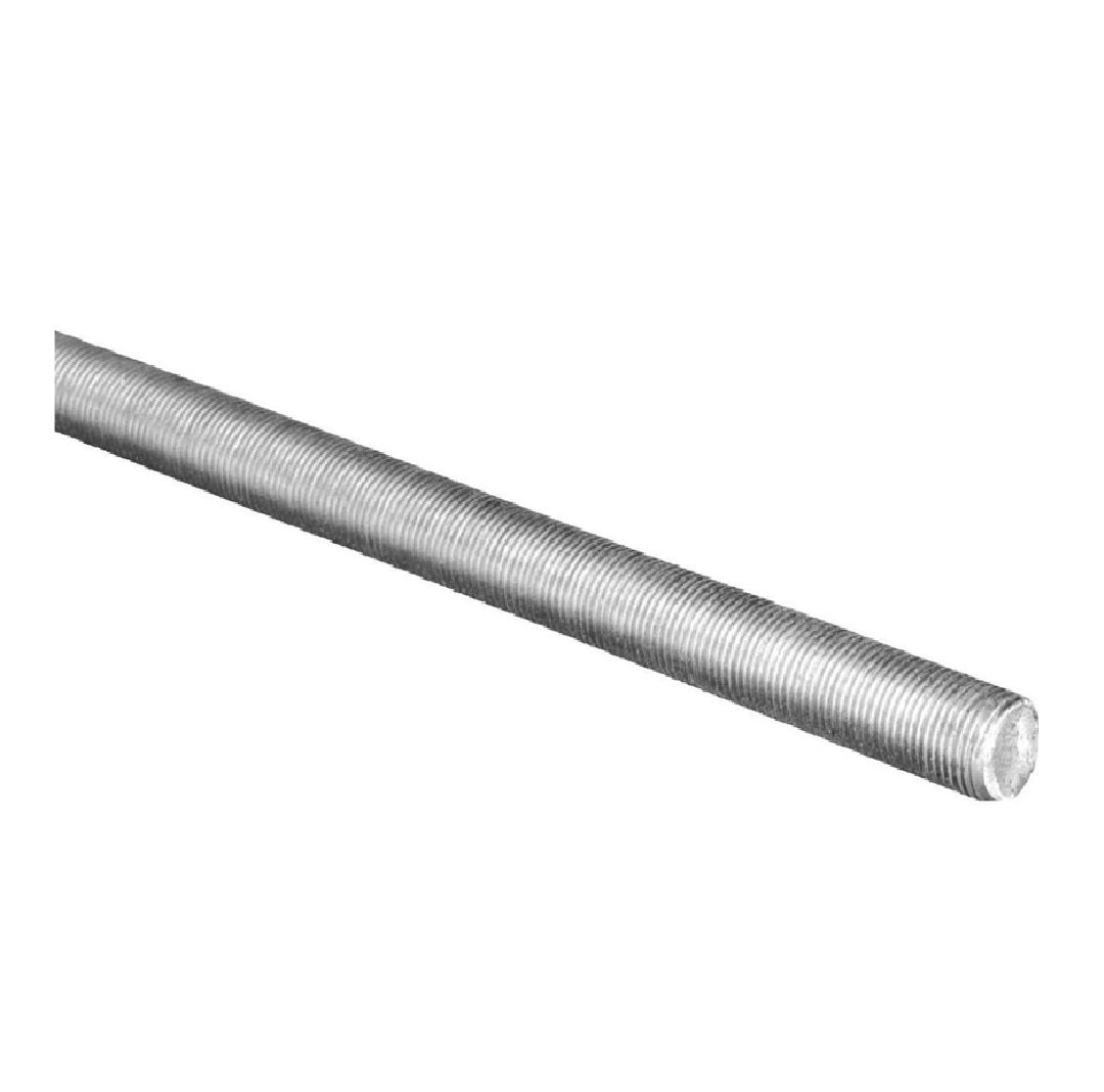 Hillman 12049 Galvanized Steel Threaded Rod, 12 Inch