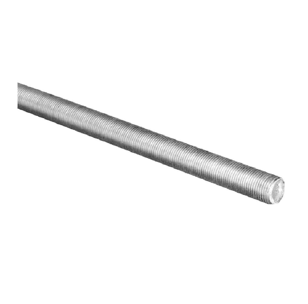Hillman 11531 Galvanized Steel Threaded Rod, 36 Inch