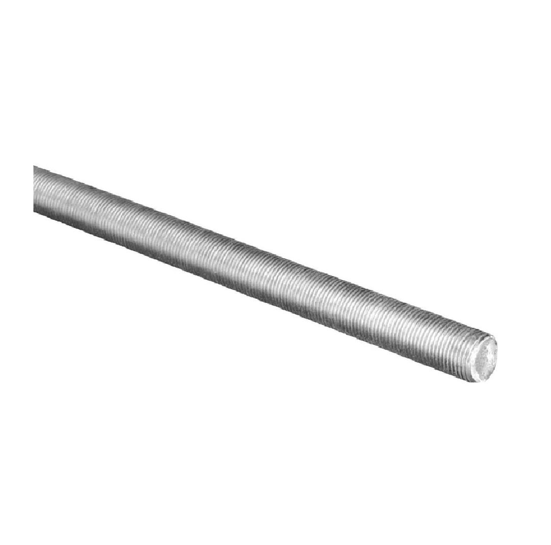 Hillman 12052 Galvanized Steel Threaded Rod, 24 Inch