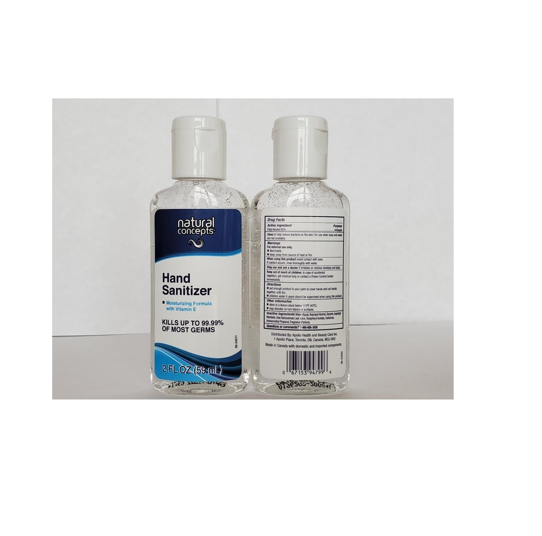 Natural Concepts 20-21598 Fresh Hand Sanitizer