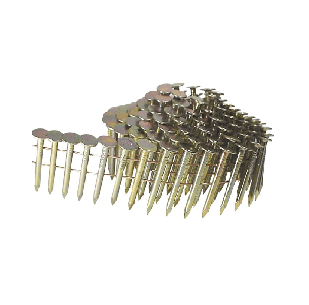 Grip-Rite GRCR3TRC Wire Coil Roofing Nails, Steel