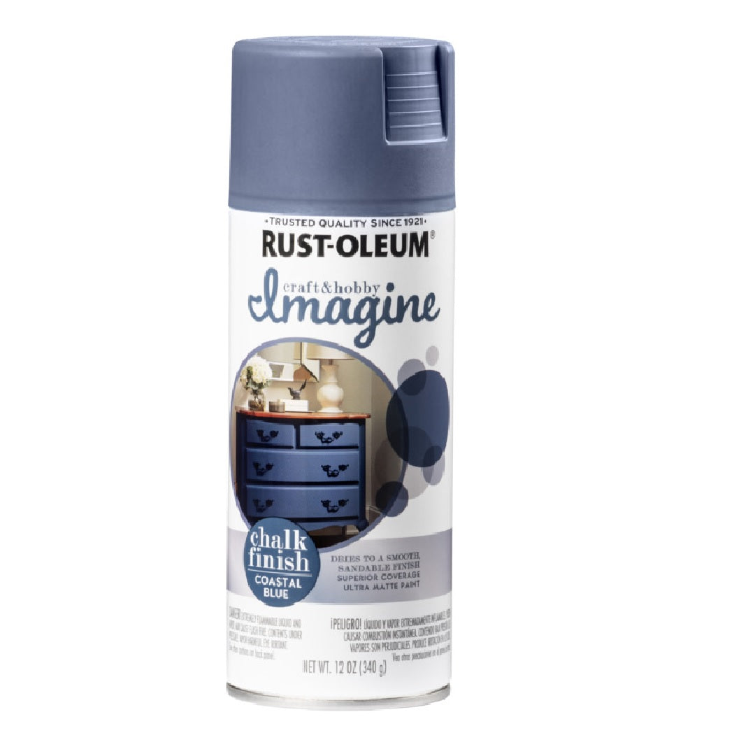 Rust-Oleum 353730 Chalk Finish Spray Paint, 12 Oz.