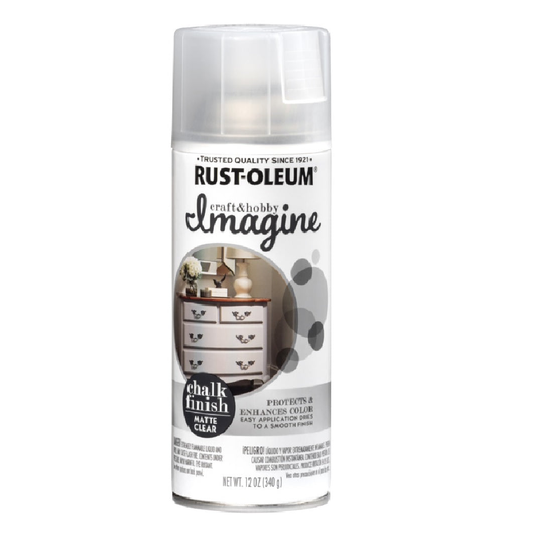 Rust-Oleum 353738 Chalk Finish Spray Paint, 12 Oz.