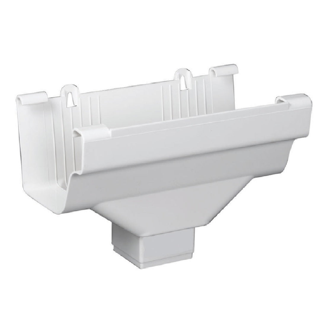 Amerimax M0506-6 Traditional Gutter Drop Outlet, White